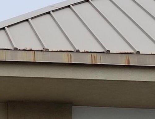 Rusted Steel Roof