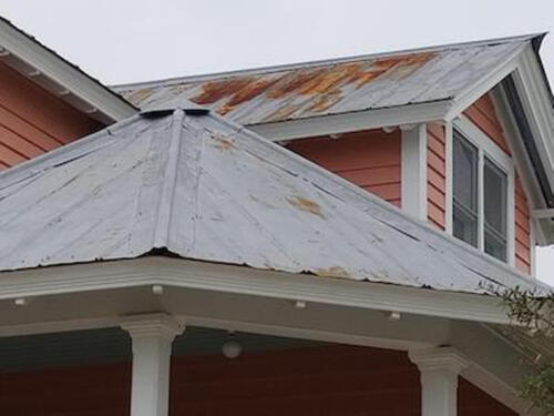 Rusted Steel Roof