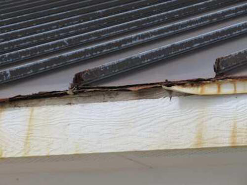 Rusted Steel Roof