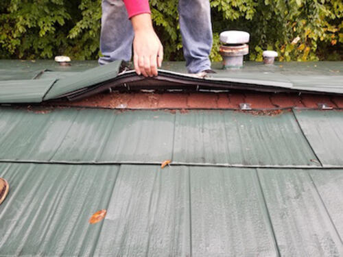 Ridge Vent Not Cut Into Attic
